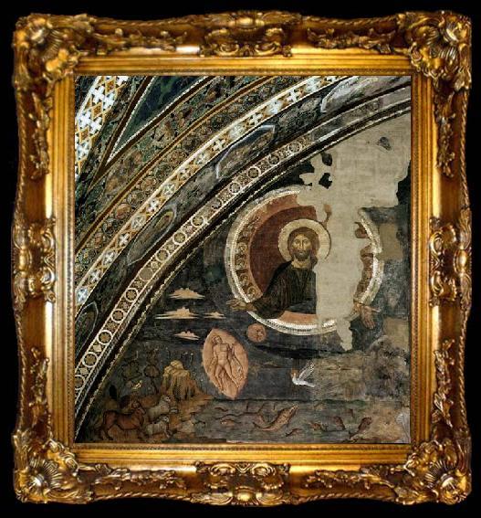 framed  Jacopo Torriti Creation of the World, ta009-2